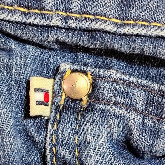 Tommy Hilfiger Women Classic Fit Blue Denim‎ Jeans Size 10 Short Cotton - Picture 5 of 11